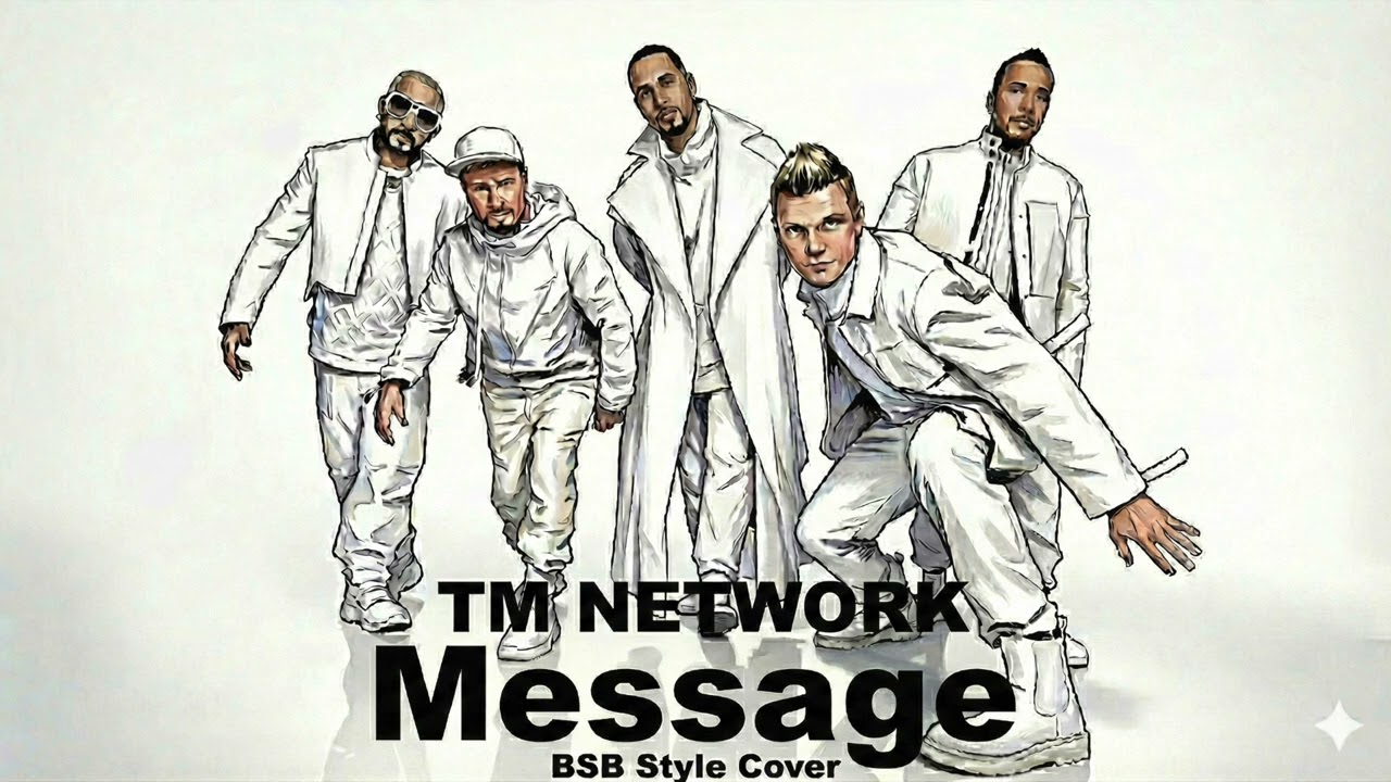 MESSAGE / TM NETWORK | 90’s  Backstreet Boys style AI Cover