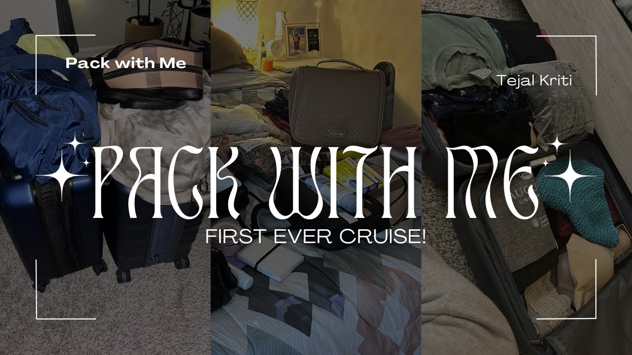 PACK WITH ME FOR MY FIRST CRUISE! 🚢 Cruise Essentials & Outfit Ideas