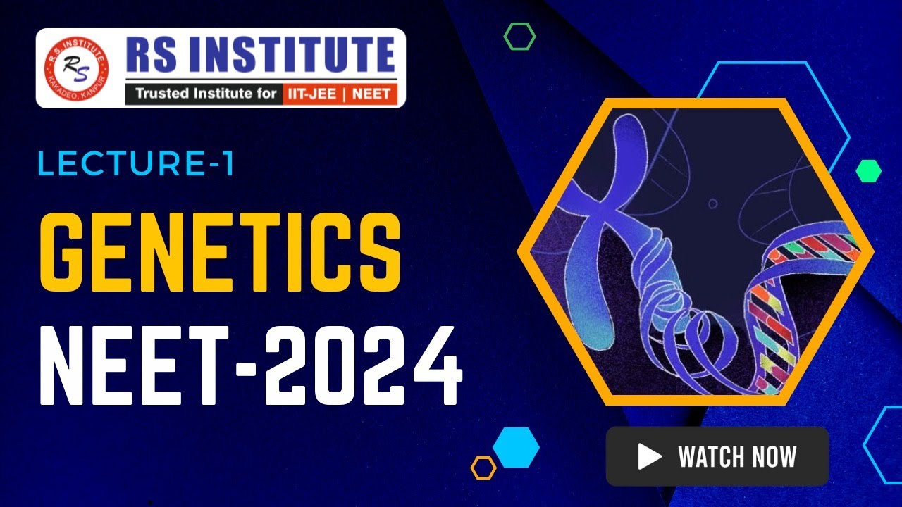 TARGET NEET 2024 |GENETICS Lec-1 I BIOLOGY  With Aditya  Sir | BEST NEET COACHING IN Kanpur