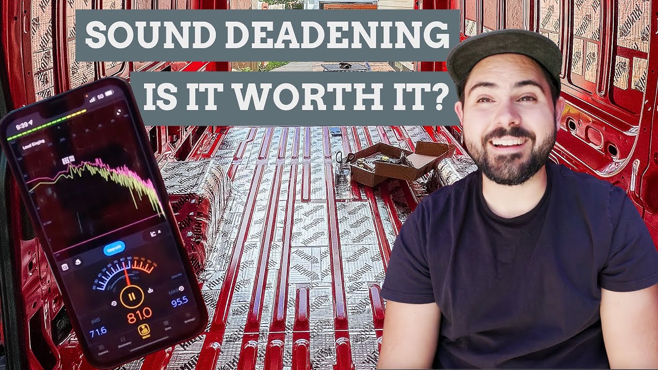 How To Install KILMAT Sound Deadening Into Ford Transit Van Build - Worth It?