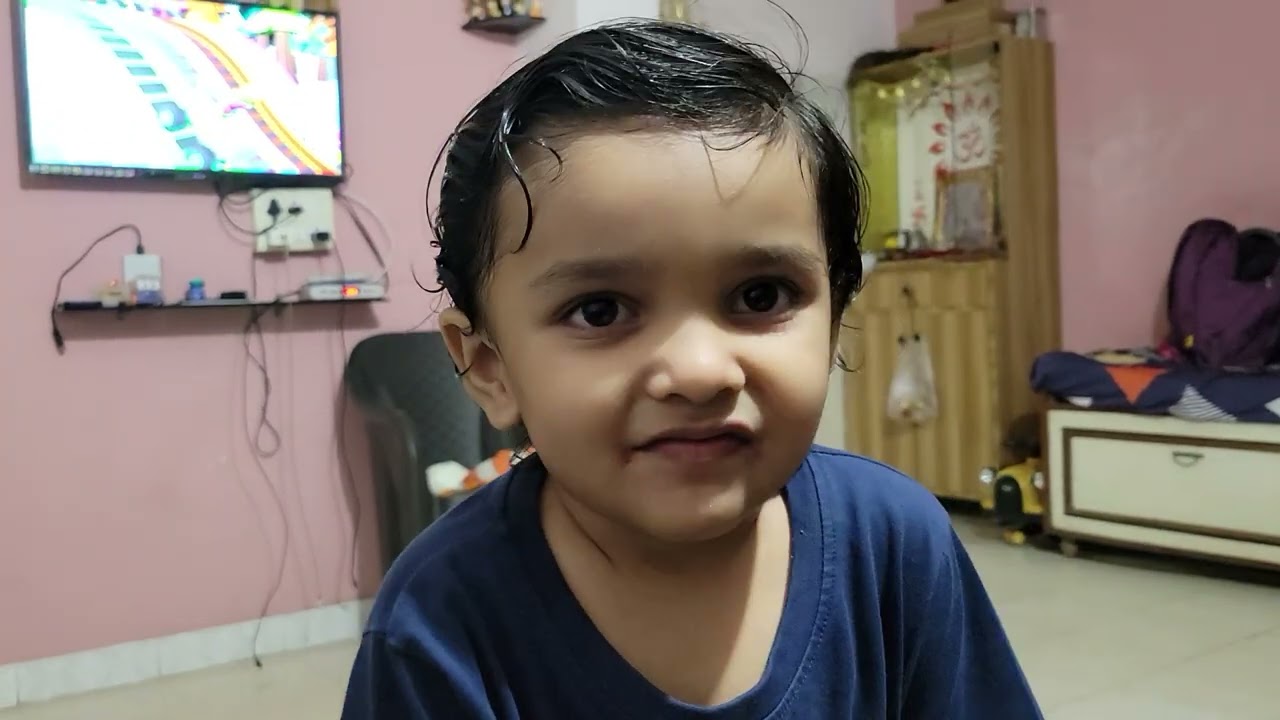 Baby enjoying🤣