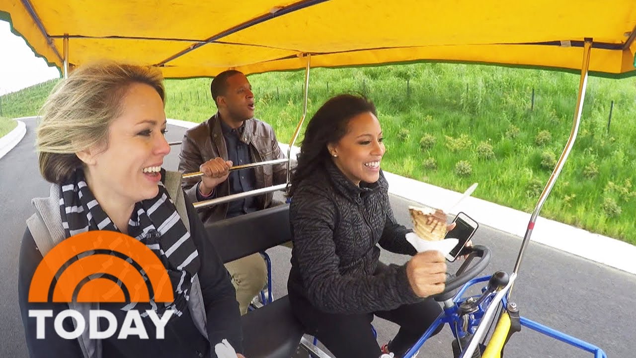 TODAY goes to Governors Island in New York: See their adventure! | TODAY