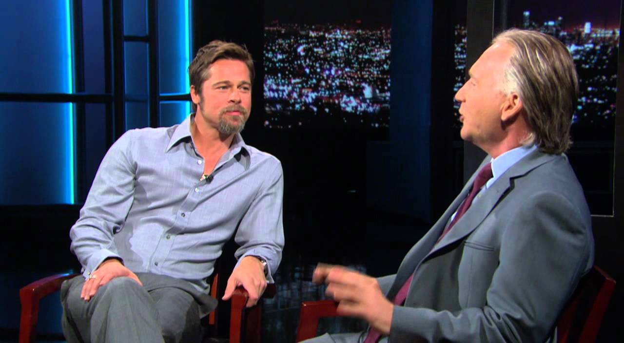 Real Time with Bill Maher - Brad Pitt Moment