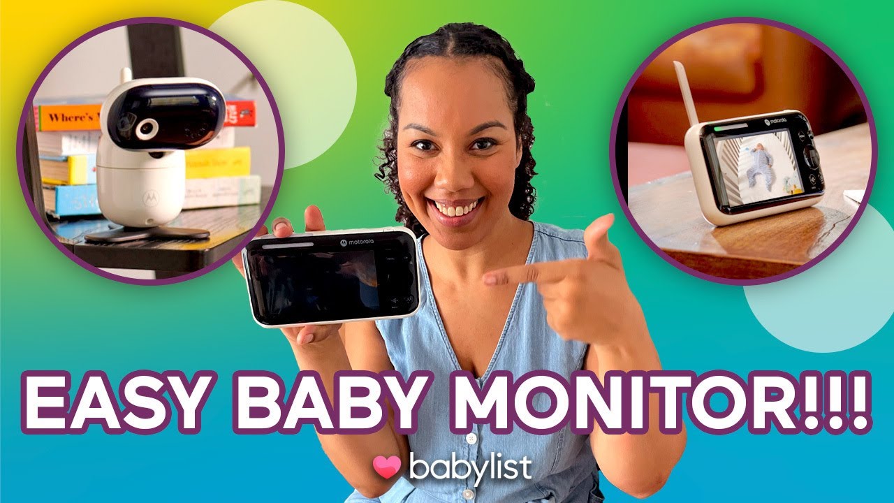 Trying the Motorola PIP1610 Baby Monitor! *uses wifi & has an app?!*