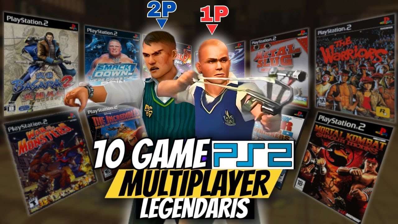 10 Game Multiplayer PS2 Legendaris