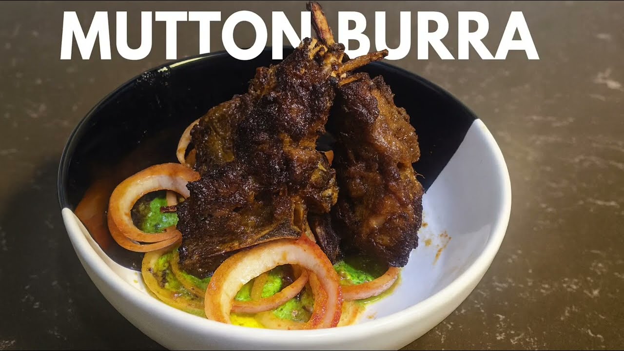 Tandoori Mutton Burra Recipe | Perfect Smoky Burra at Home | Mutton Burra 