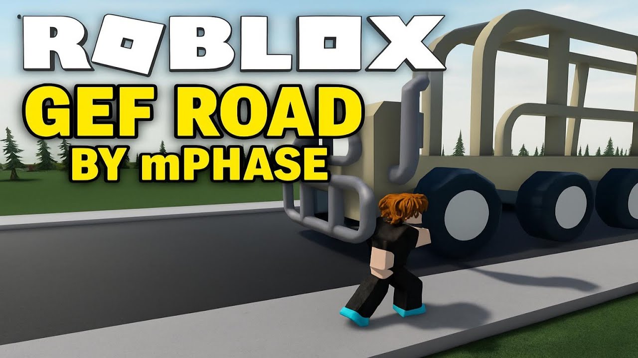 GEF Road от mPhase | Roblox | Прохождение без комментариев