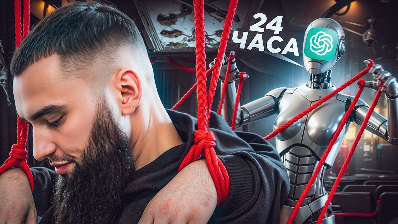 24 ЧАСА ПОД КОНТРОЛЕМ CHATGPT — СМОГ ЛИ ВЛАД ГАНТЕЛЯ ВЫДЕРЖАТЬ?