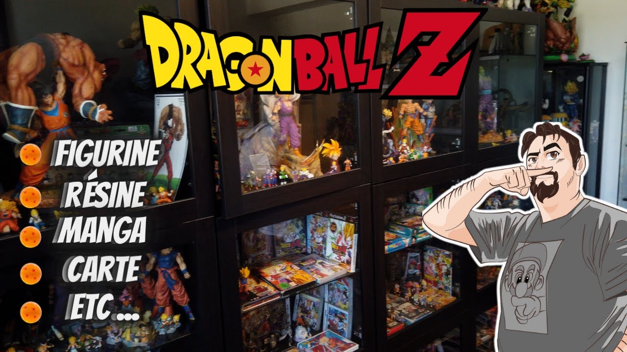 Une SUPERBE collection DRAGON BALL Z, Ed dans ta maison 2 ! Résine, figurine, jeux vidéo, carte, etc