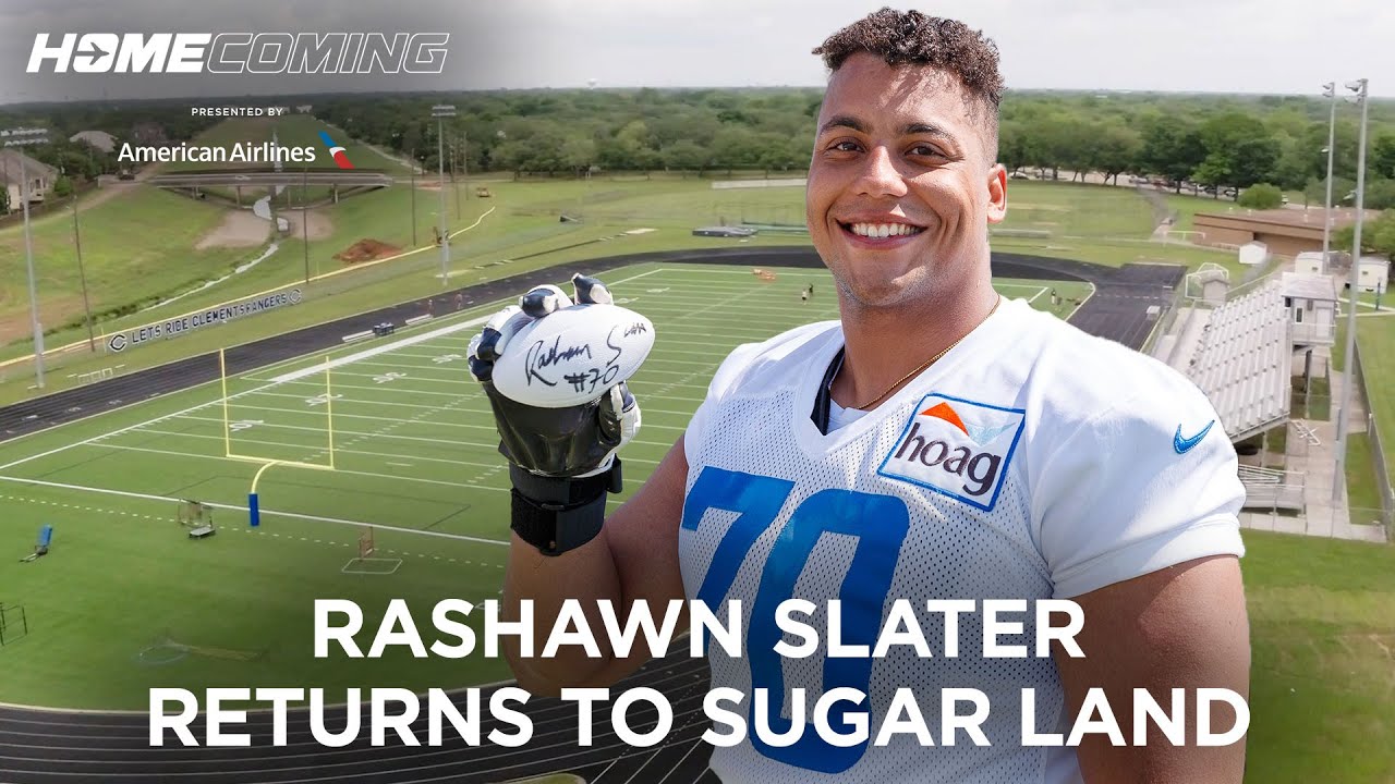 Homecoming: Rashawn Slater Surprises Former High School | LA Chargers