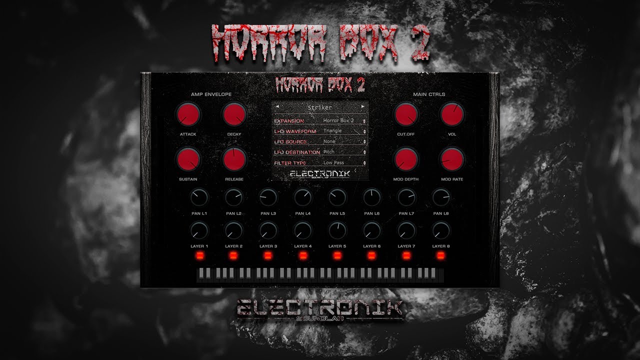 Horror Box 2 DEMO | Terrifying Sounds Instrument | VST | VST3 | AU | 2021 | 4K