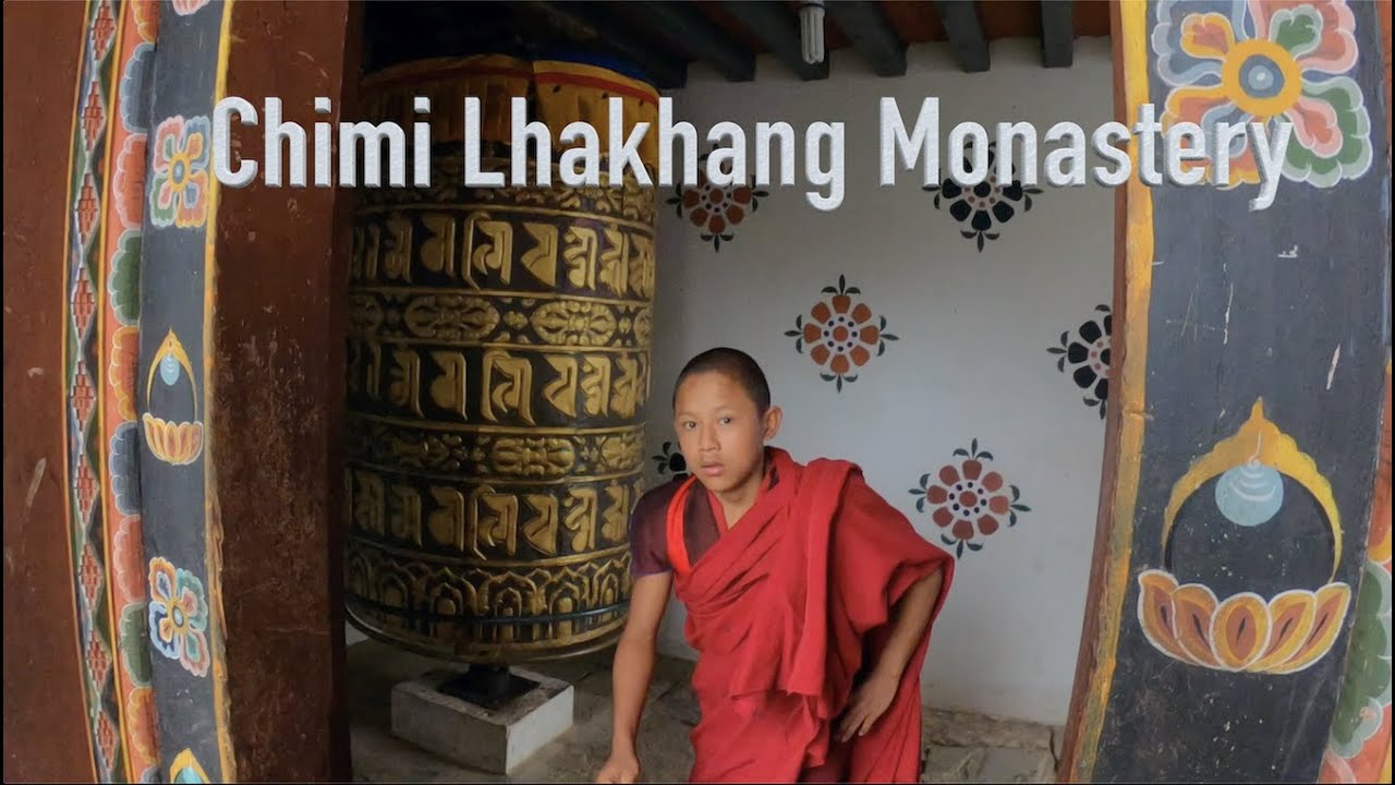 Chimi Lhakhang Monastery in Bhutan 4K