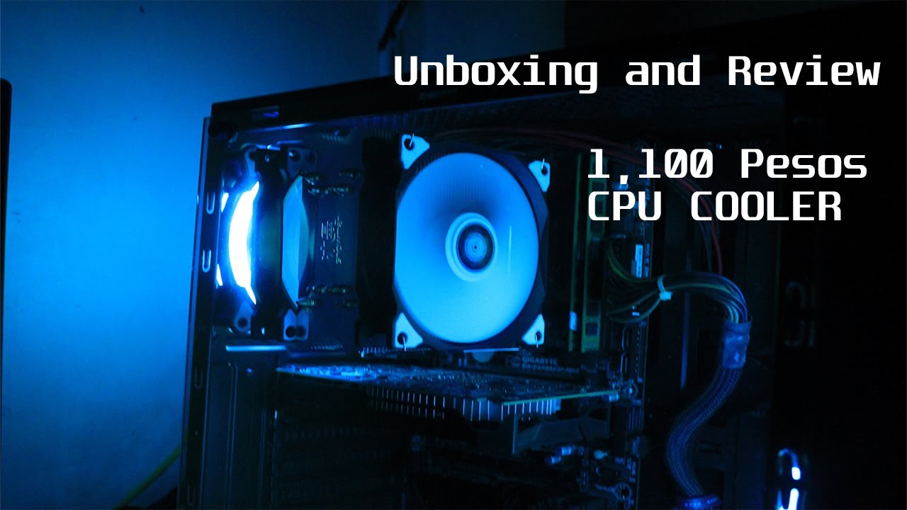 Snowman T4 CPU Cooler Unboxing and Review + Temp Test