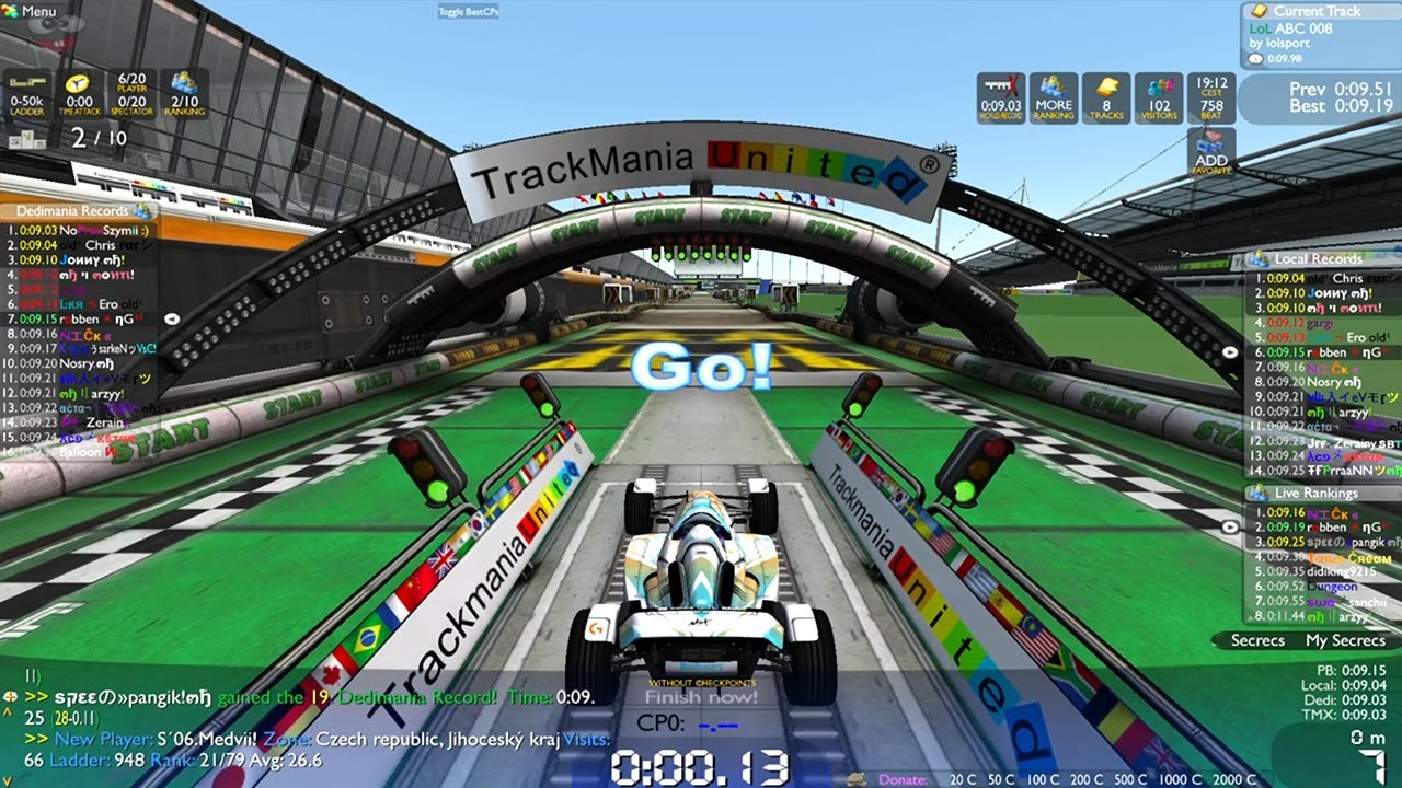 LoL ABC Series - 15 Maps - Trackmania Live WRs