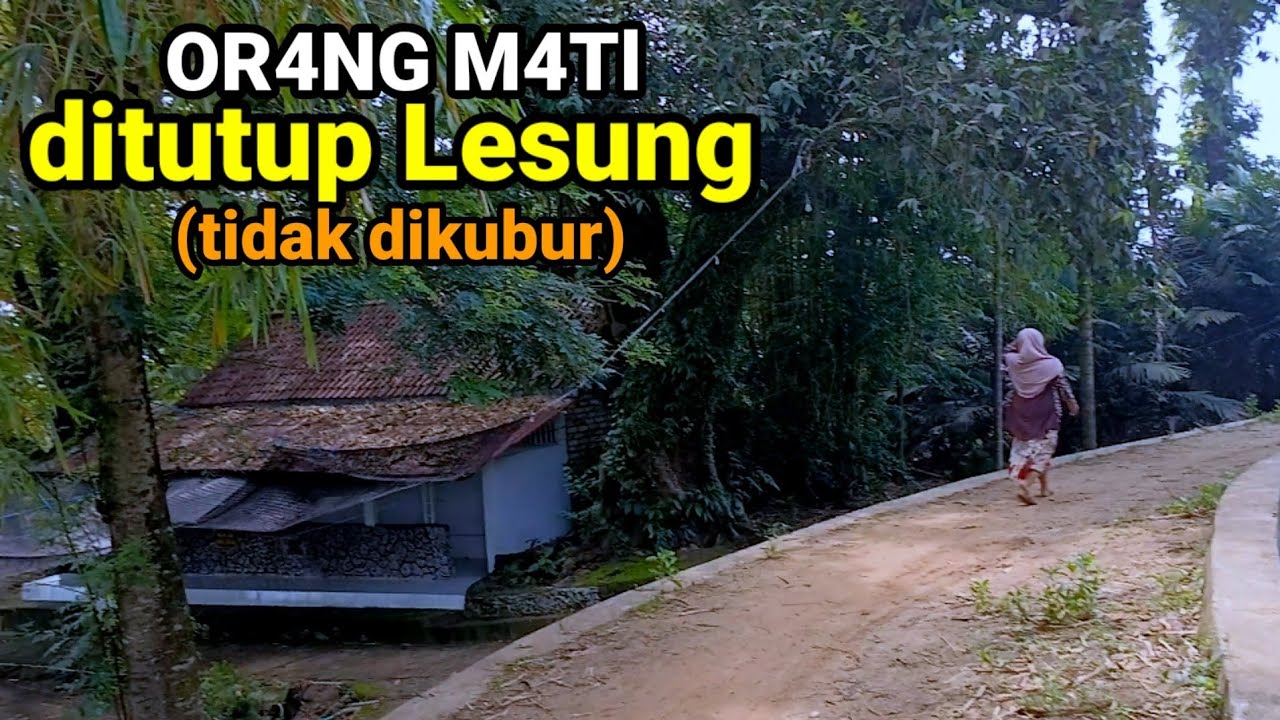 Meninggal ditutup sebatang Lesung Kayu dan Batu,Kisah miris Mbah Ganyong Guru Syekh dan Wali Nglirip