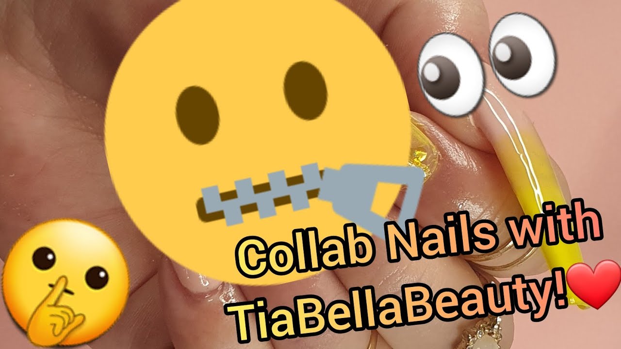 Creating a Mystery Nail Set of all TiaBellaBeauties nail favourites! Nail collab! Real Time speed!