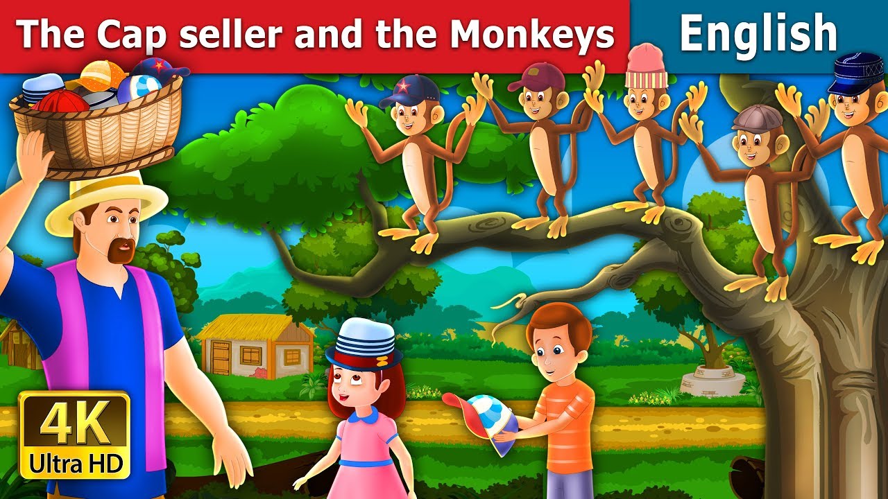 The Cap Seller And The Monkeys Story | Stories for Teenagers |@EnglishFairyTales