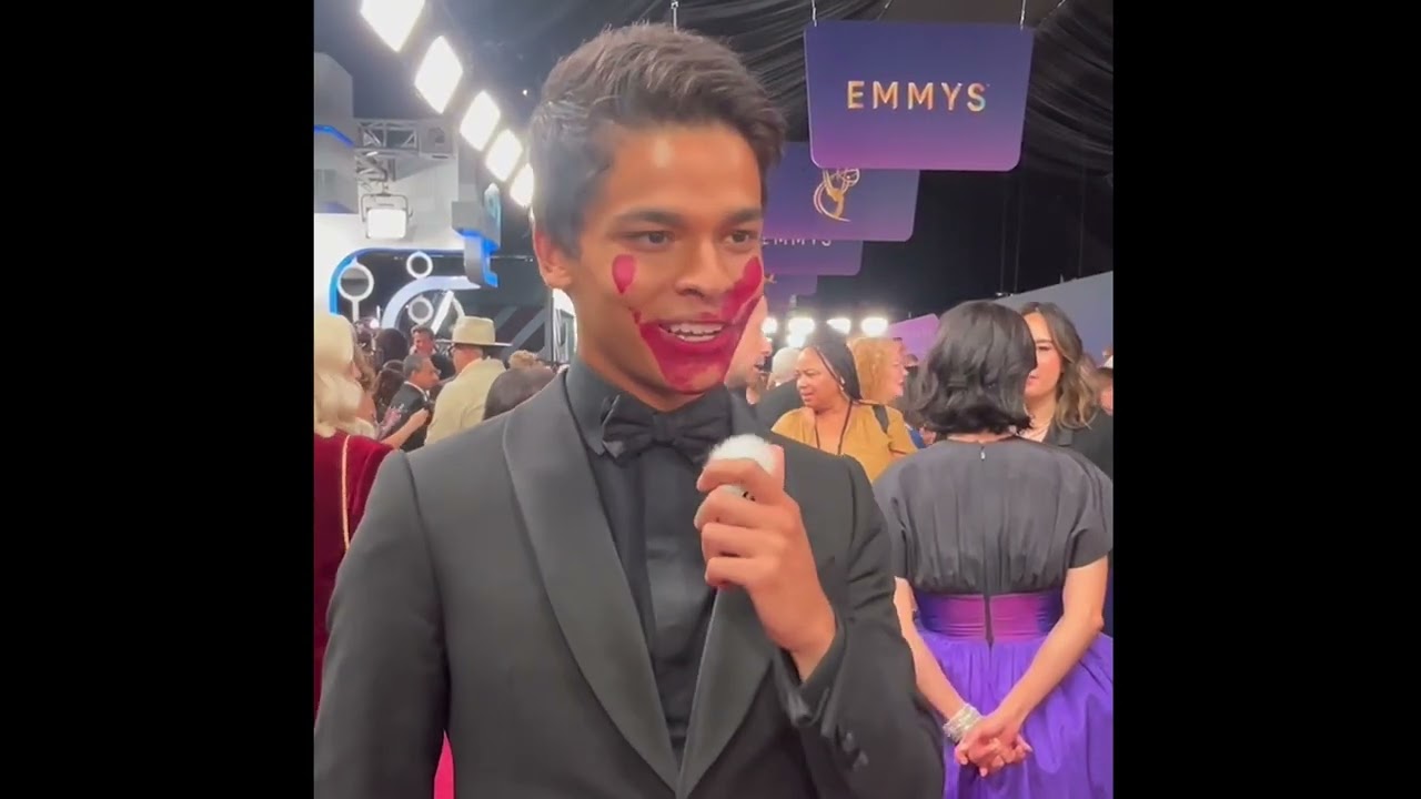 D'Pharaoh Woon-A-Tai ('Reservation Dogs') Emmys 2024 red carpet interview