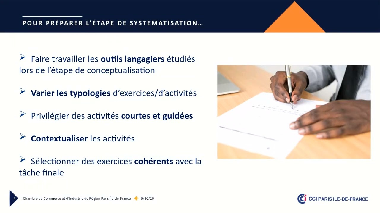 L'unité didactique#3 : la systématisation