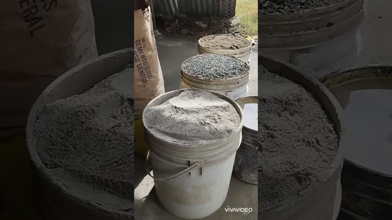 CUALES SON LOS MATERIALES QUE UTILIZAMOS PARA HACER BLOQUES DE CEMENTO