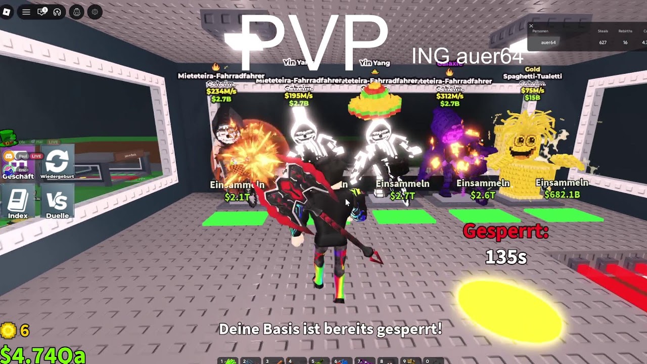 Steal a Brainrot PvP
