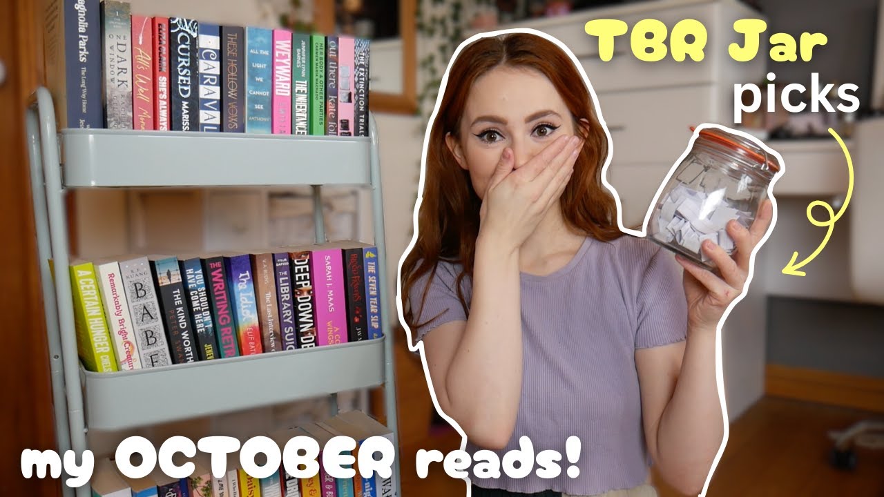 TBR Jar Picks my OCTOBER reads!!