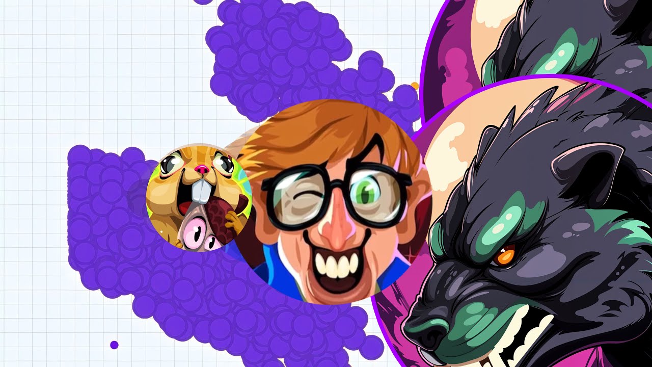 Vox & Sarok Vs Everyone (AGARIO MOBILE)