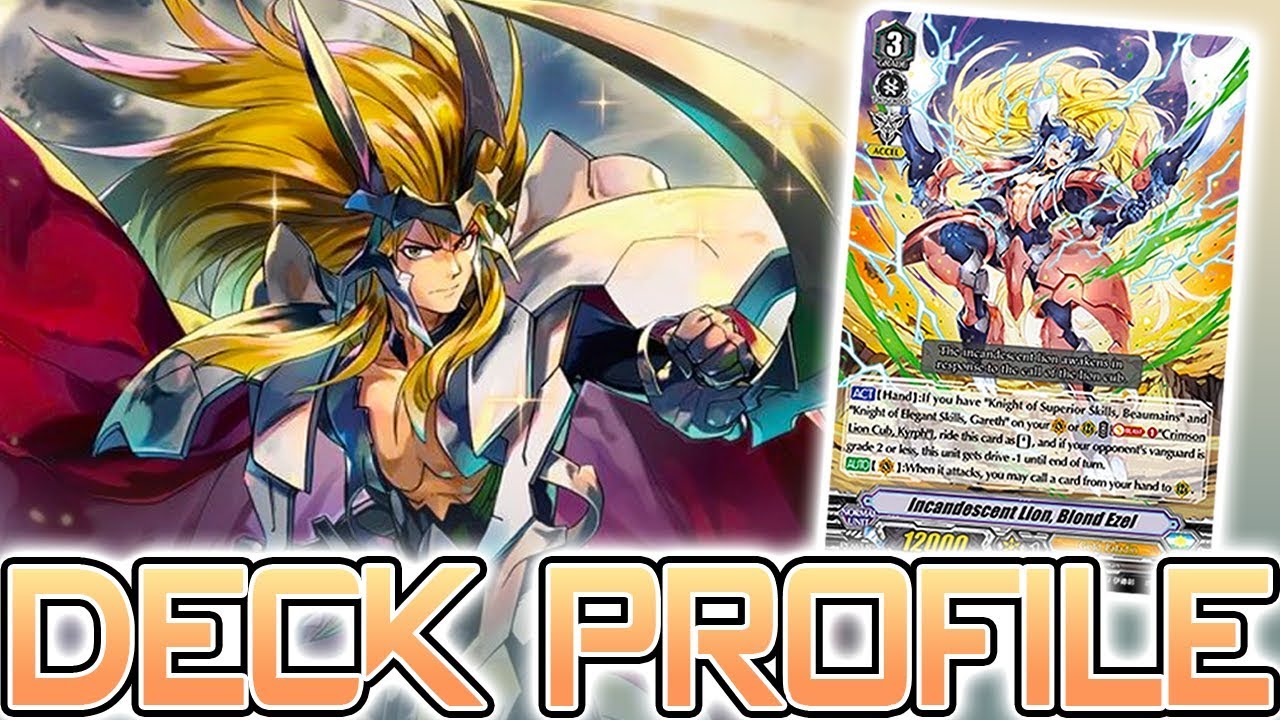 Blazing Lion, Platina Ezel! Gold Paladin Deck Profile | Standard | Cardfight!! Vanguard (V Series)