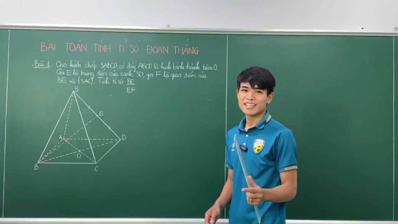 TOÁN 11 | HÌNH KHÔNG GIAN - BÀI TOÁN TÍNH TỈ SỐ ĐOẠN THẲNG