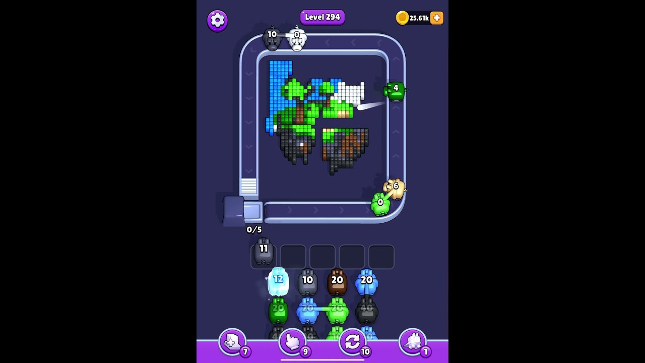 Pixel Flow Level 294