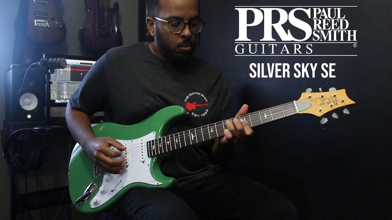 PRS SE Silver Sky Demo The Guitar Shop