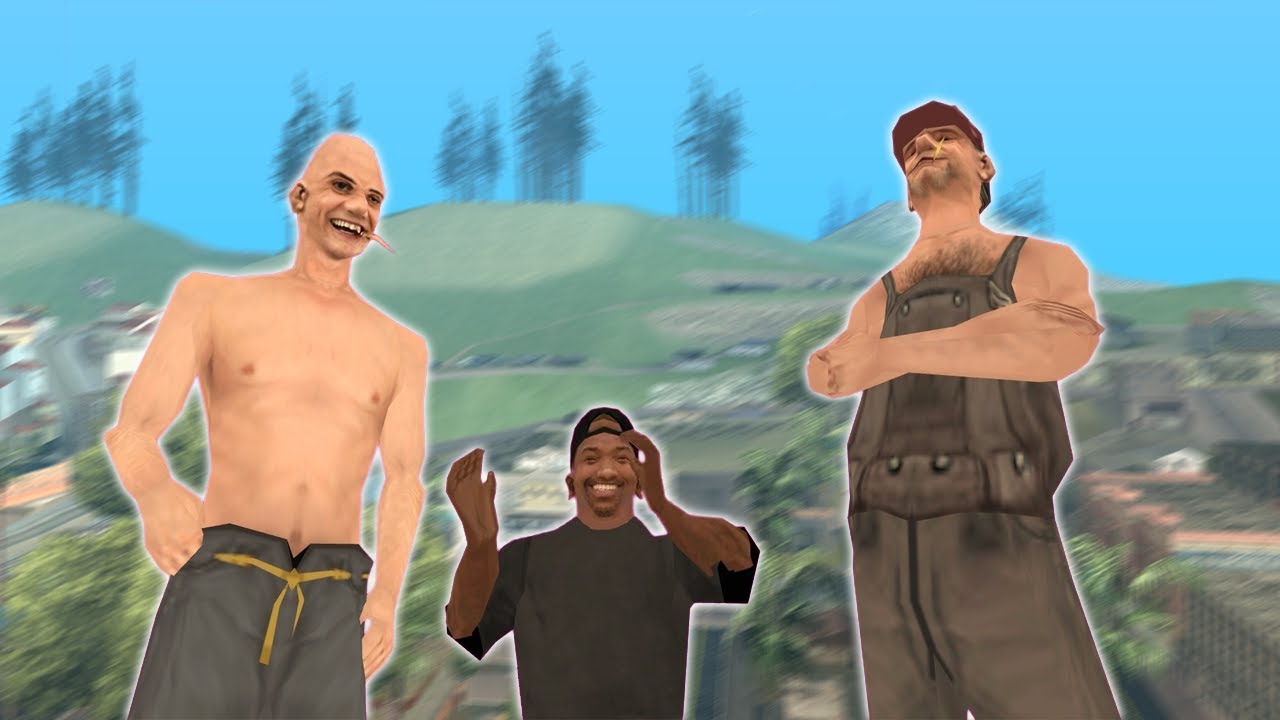 CJ Junior Pasa el Día con sus Tíos - Loquendo GTA San Andreas