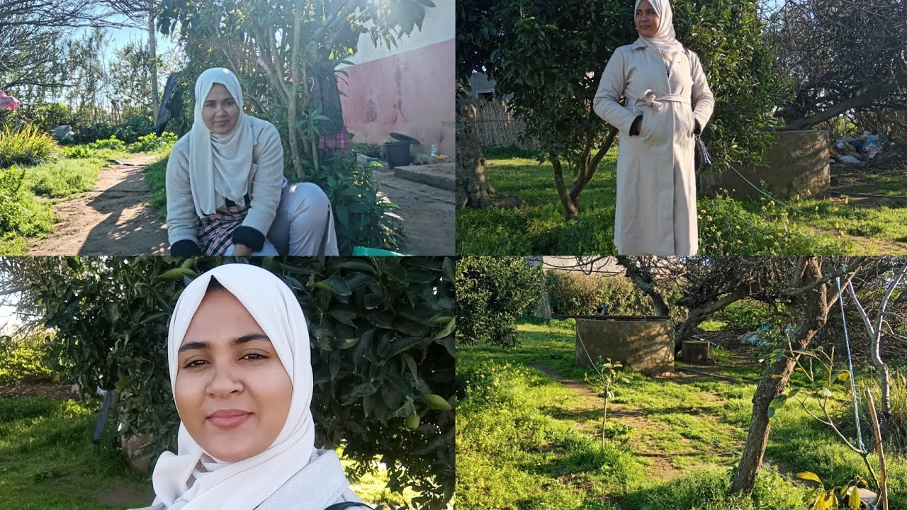 مشينا عند جداتي العروبية🌳✨❤️ومشينا باركنا ولد خالي مرتو ولدات🧑‍🍼