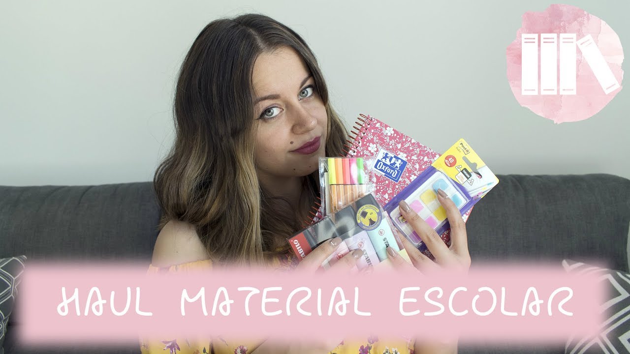 HAUL MATERIAL ESCOLAR + SORTEO | SHEISTERESA
