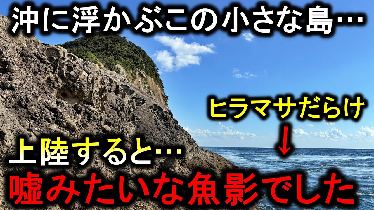 こんな簡単に足元でヒラマサが釣れまくる…ポツンと浮かぶ小さな島は嘘のような魚影でした【2024五島遠征２】