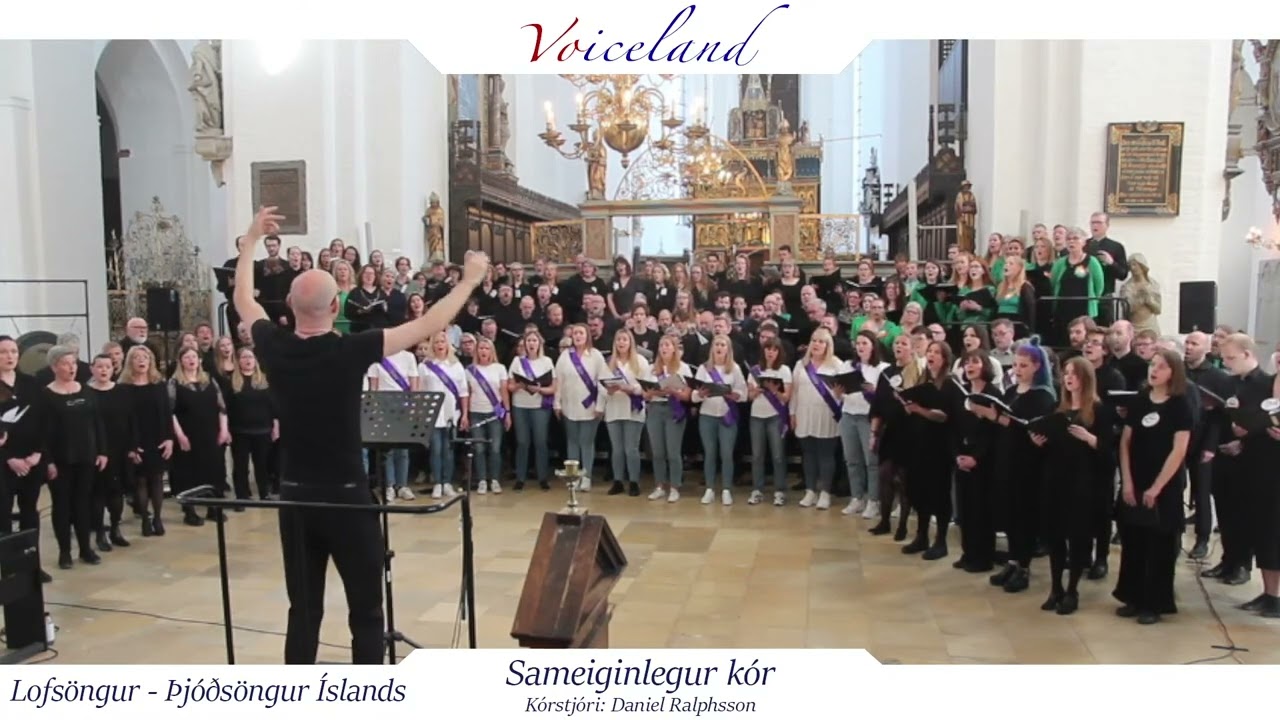 Voiceland 2022 - Sameiginlegur kór - Lofsöngur (Þjóðsöngur Íslands)
