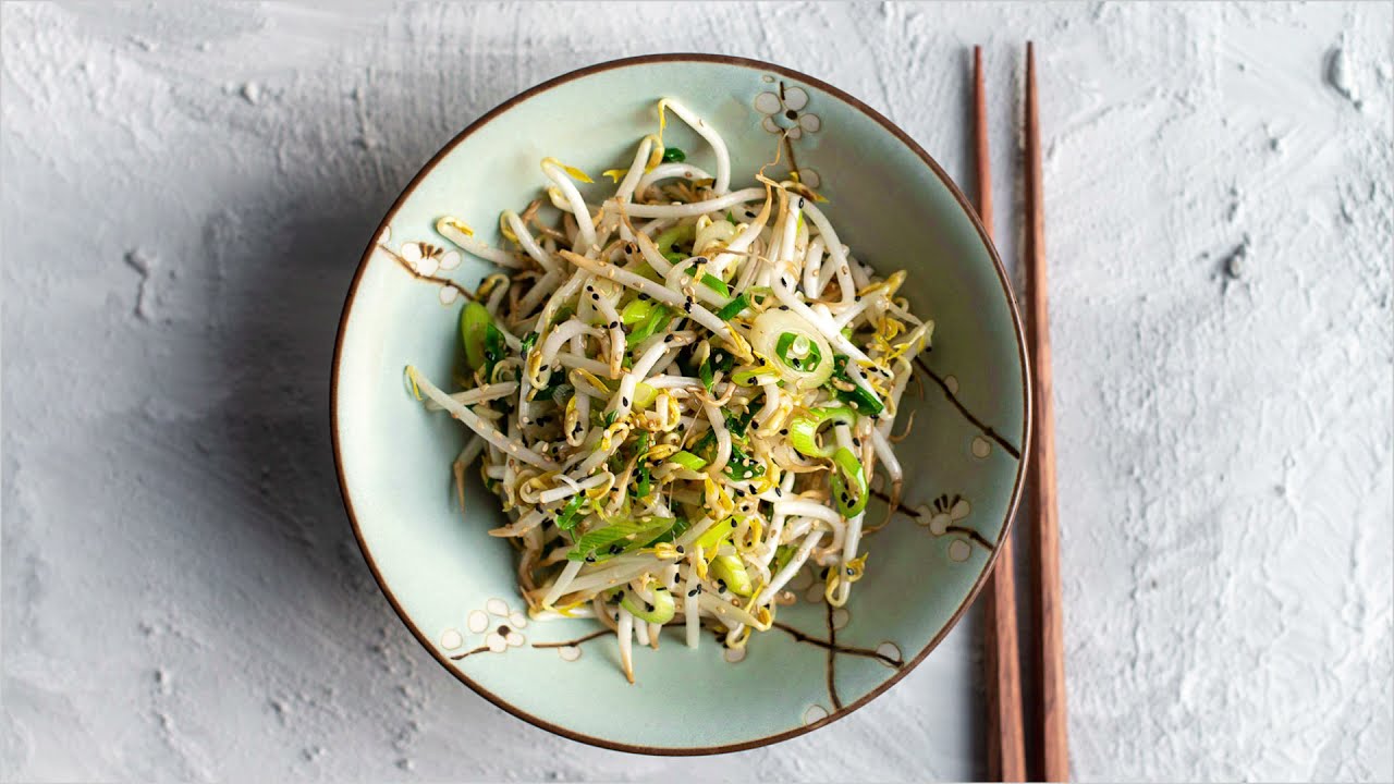 Japanischer Sprossensalat aus dem Hiro Sakao