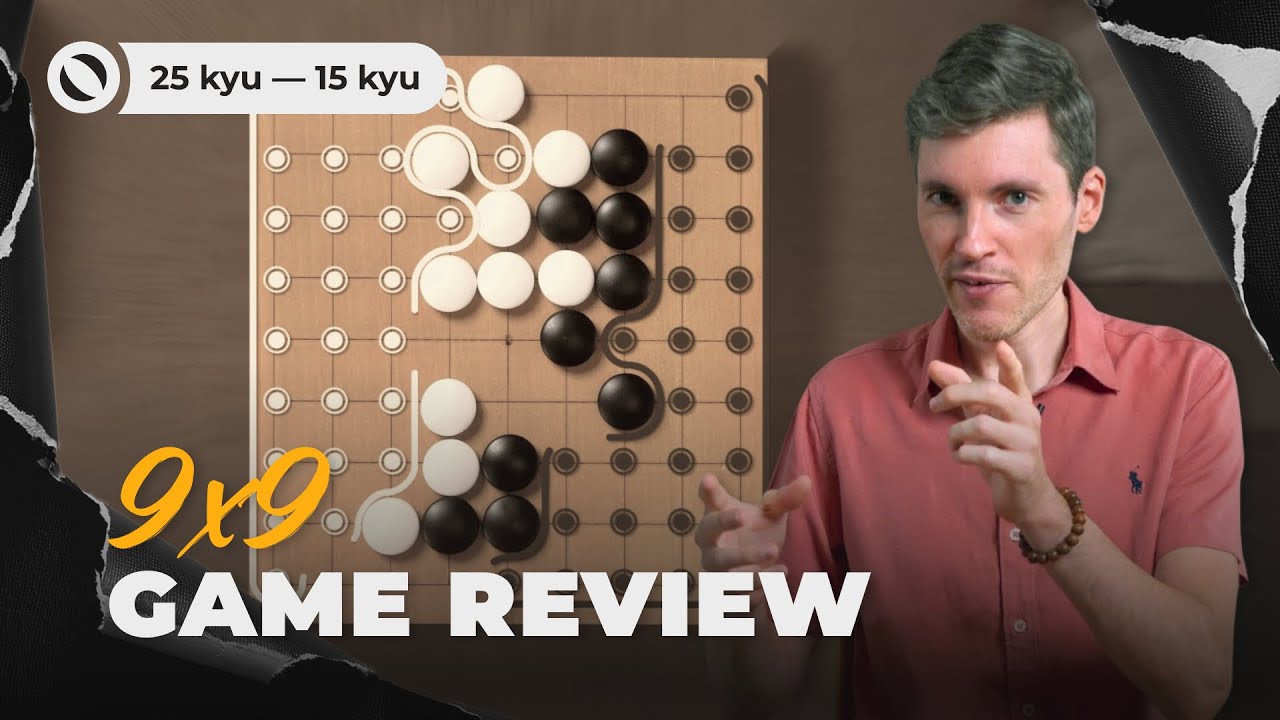 Reviewing Beginner's Game on the 9x9 Board