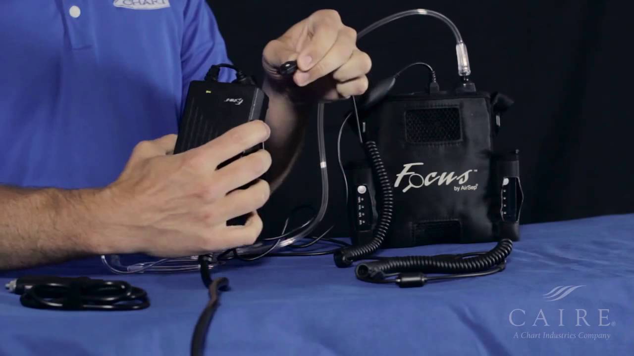 AirSep Focus Portable Oxygen Concentrator Basic Operation