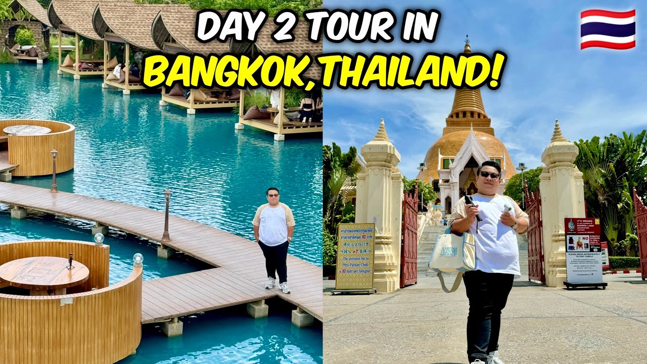 Instagram Cafe Tour in Bangkok! + Local Market Visit! 🇹🇭 | JM Banquicio