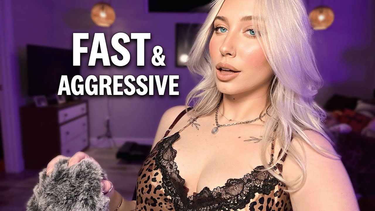 HEAVY Mic Scratching... But I Don't Stop + Face Scratching (ASMR)