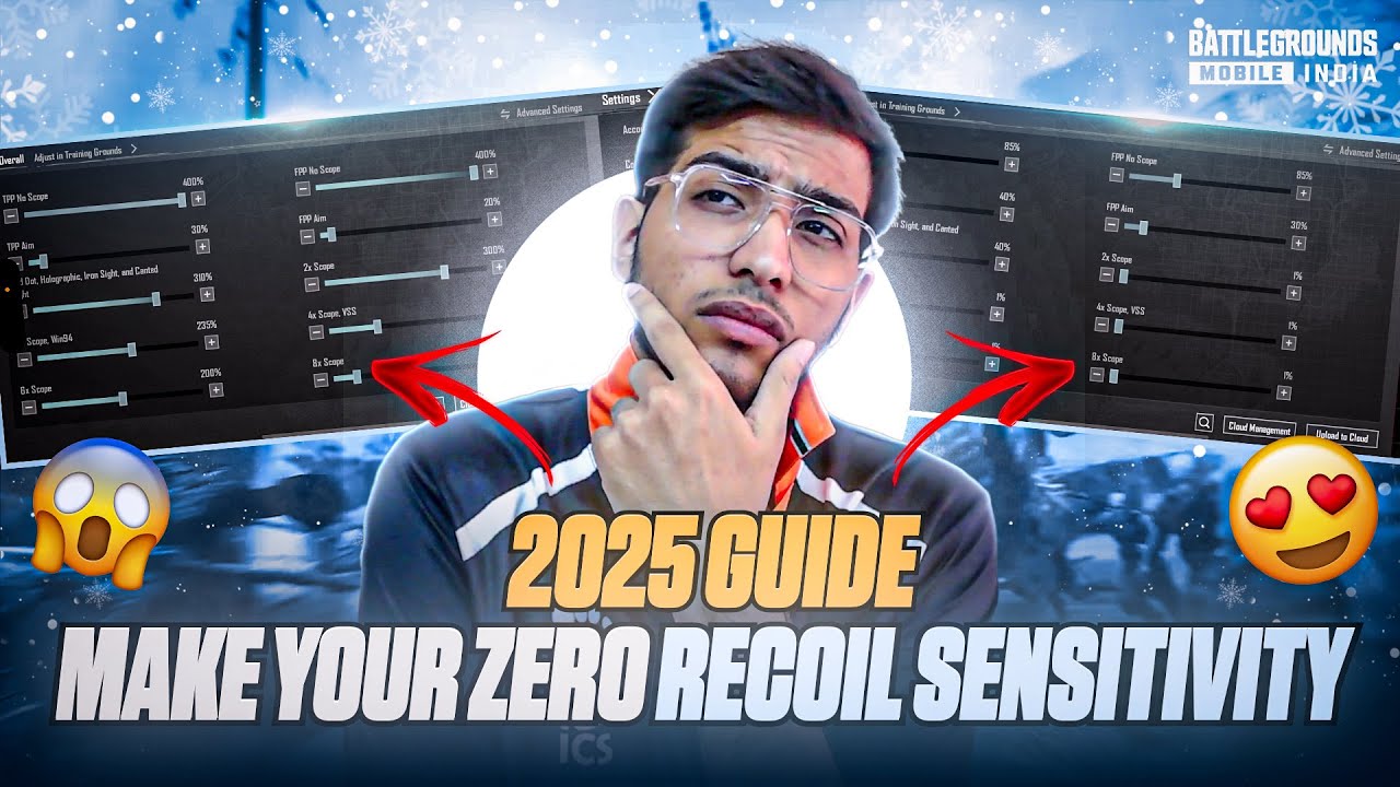2025 Sensitivity Guide: Master Zero Recoil in BGMI Like a Pro! 🎯🔥