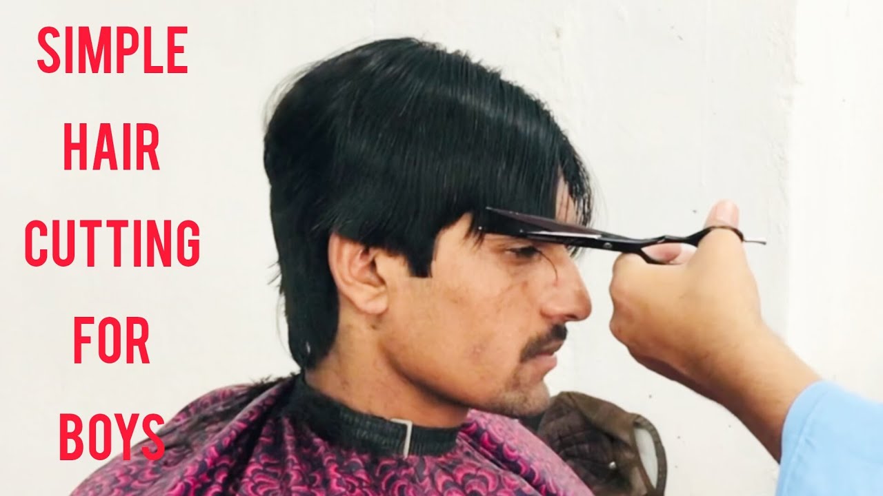 How To Make Simple Hair Cutting ✂️ For Boys|| GR BARBER SHOP ||