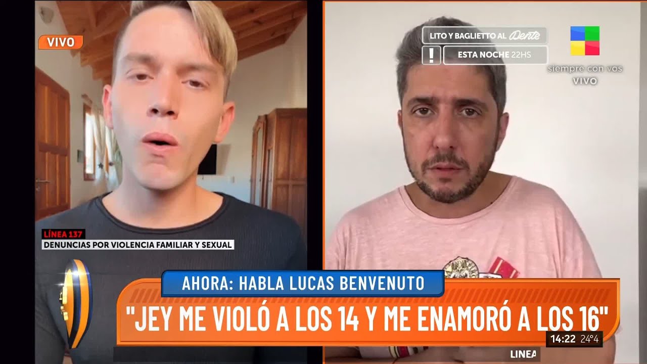 El fuerte descargo de Lucas Benvenuto en sus redes: 