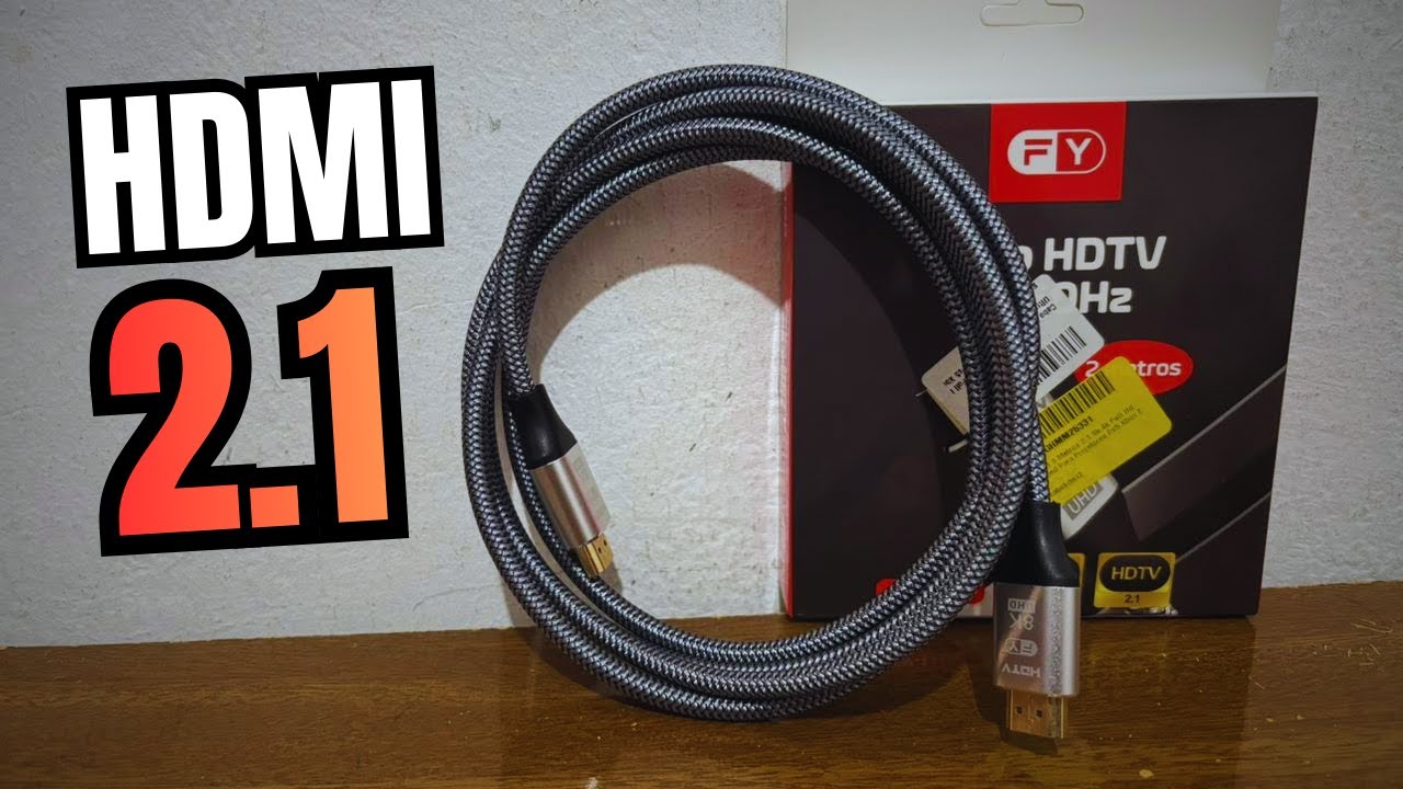 Cabo HDMI FY-1108, 2 metros 8k 60hz, Versão 2 1