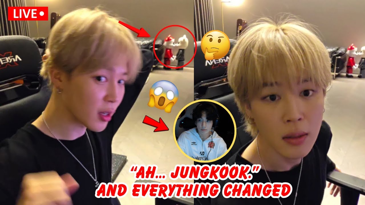 Jimin LIVE... и прошептал: «А... Чонгук». Этот момент изменил всё 💞
