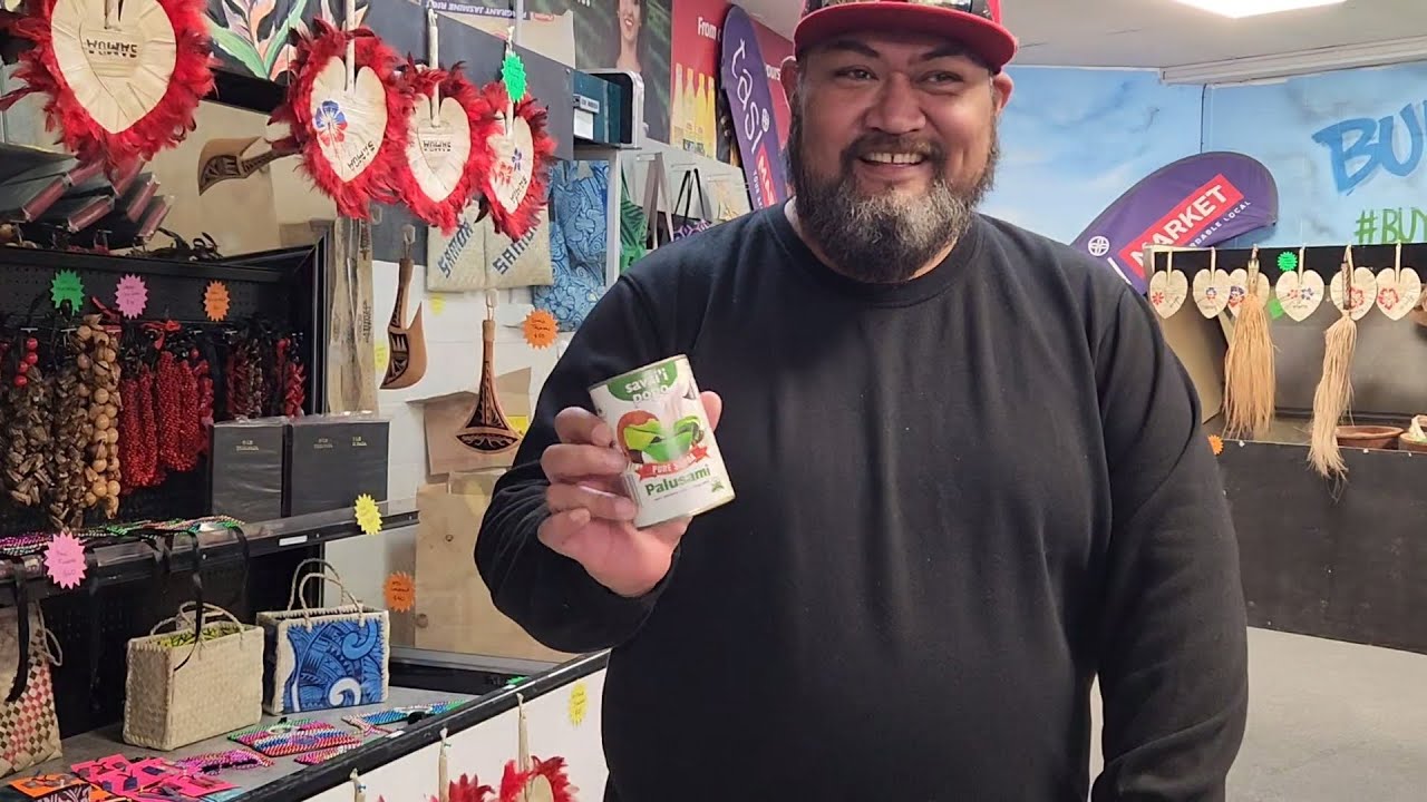 Shopping At Tasi Market ➕️ SHOUT OUT 💕💕🥰#Family #Samoanfoods