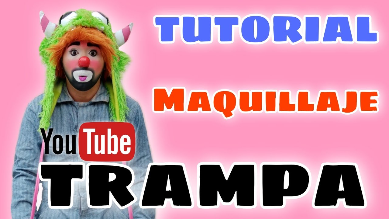 TUTORIAL MAQUILLAJE DE PAYASO TRAMPA /SPARKY BLOGS