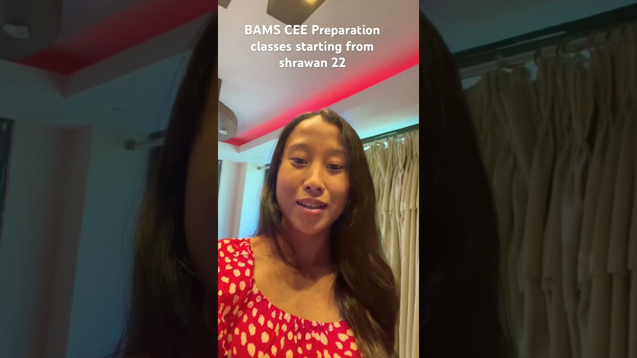 BAMS CEE Preparation Classes starting from Tuesday 🫶Do join 
