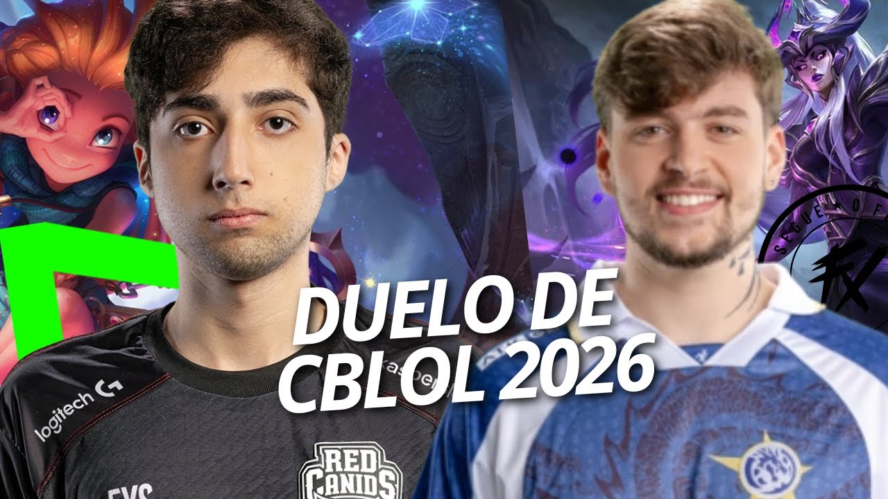 LOUD JEAN MAGO vs FLUXO W7M HAUZ - DUELO de CBLOL 2026 no MID